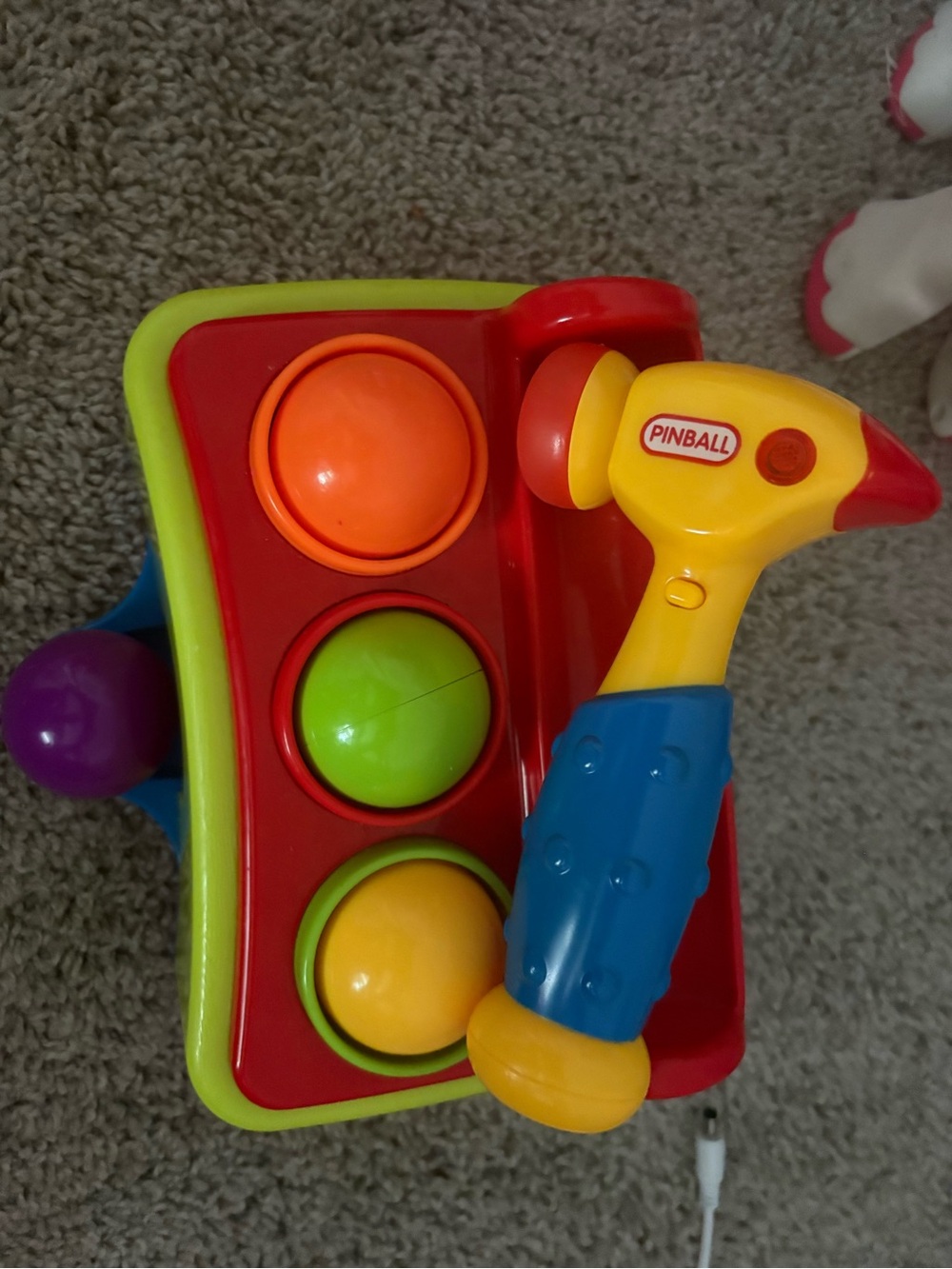 Pinball Pop Hammer Toy - Multi-Color Kids Playset